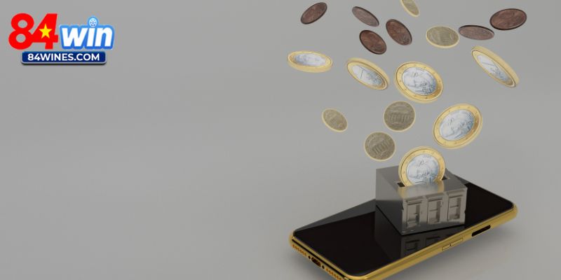 Lựa chọn rút tiền 84win linh hoạt, từ ngân hàng đến crypto